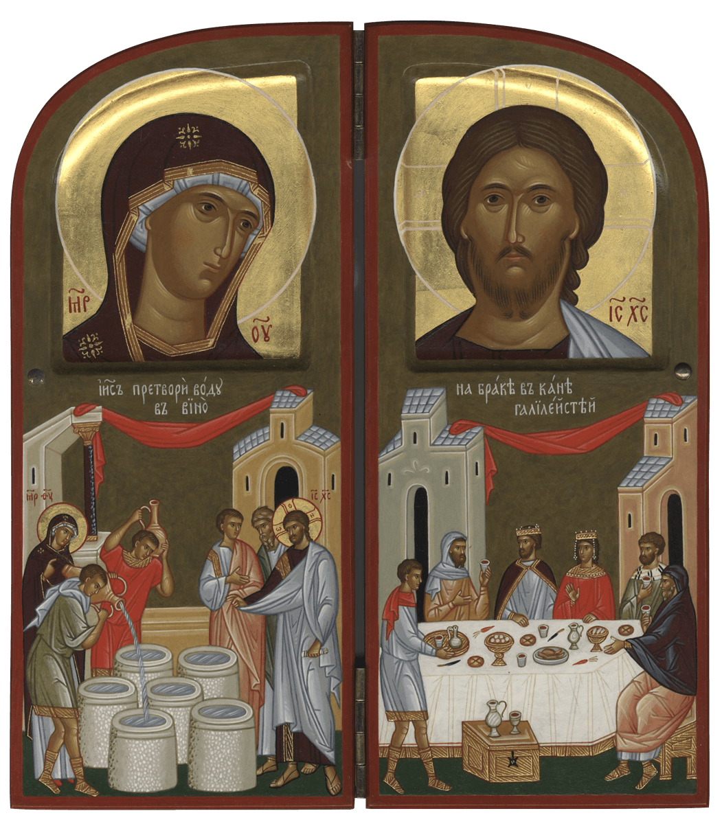 Складень «Брак в Кане Галилейской»